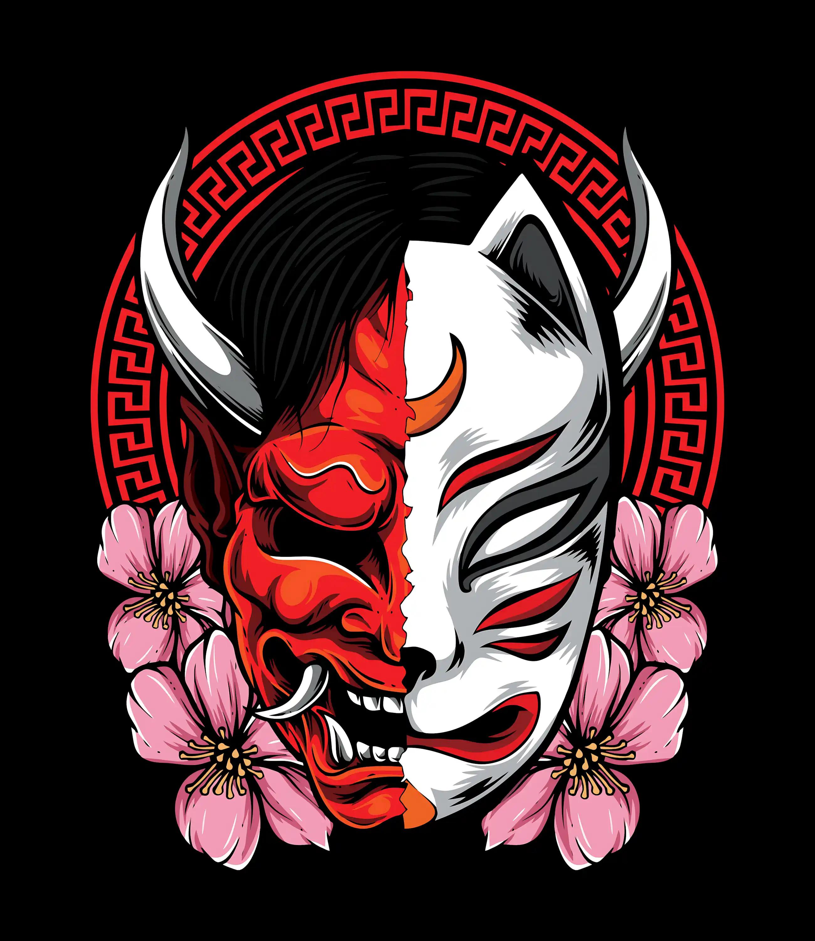MASK OF WRATH _ StayRare Oversized T-Shirt | Premium Cotton  thumbnail