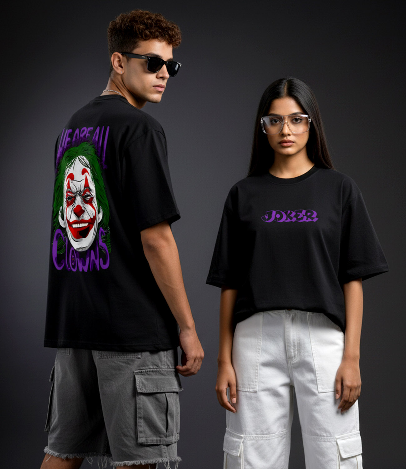 JOKER _StayRare Oversized T-Shirt | Premium Cotton  thumbnail
