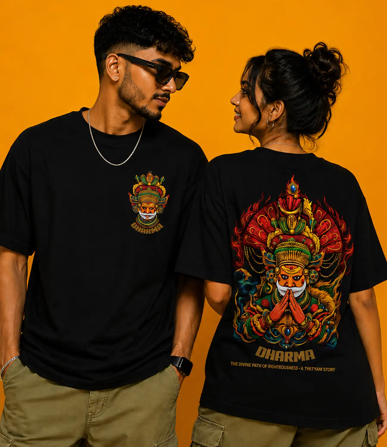 DHARMA_Oversized T-Shirt _ Premium Cotton thumbnail