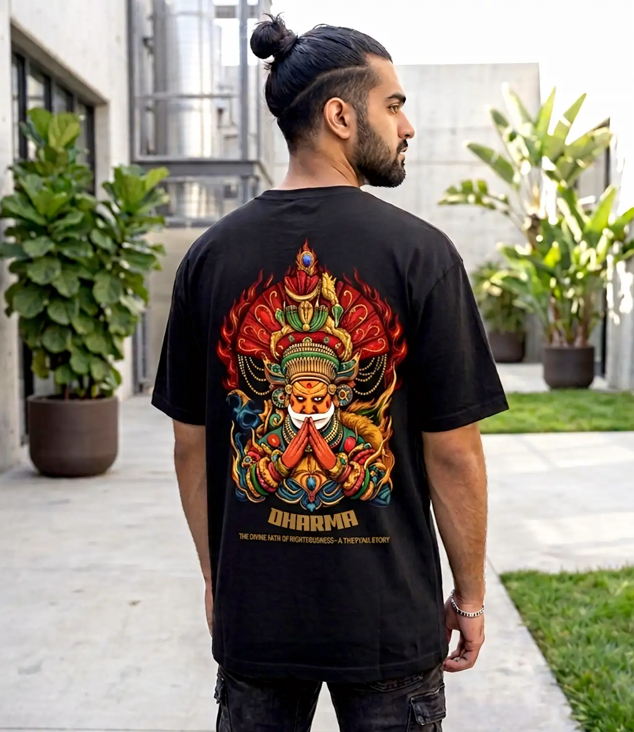 DHARMA_Oversized T-Shirt _ Premium Cotton thumbnail
