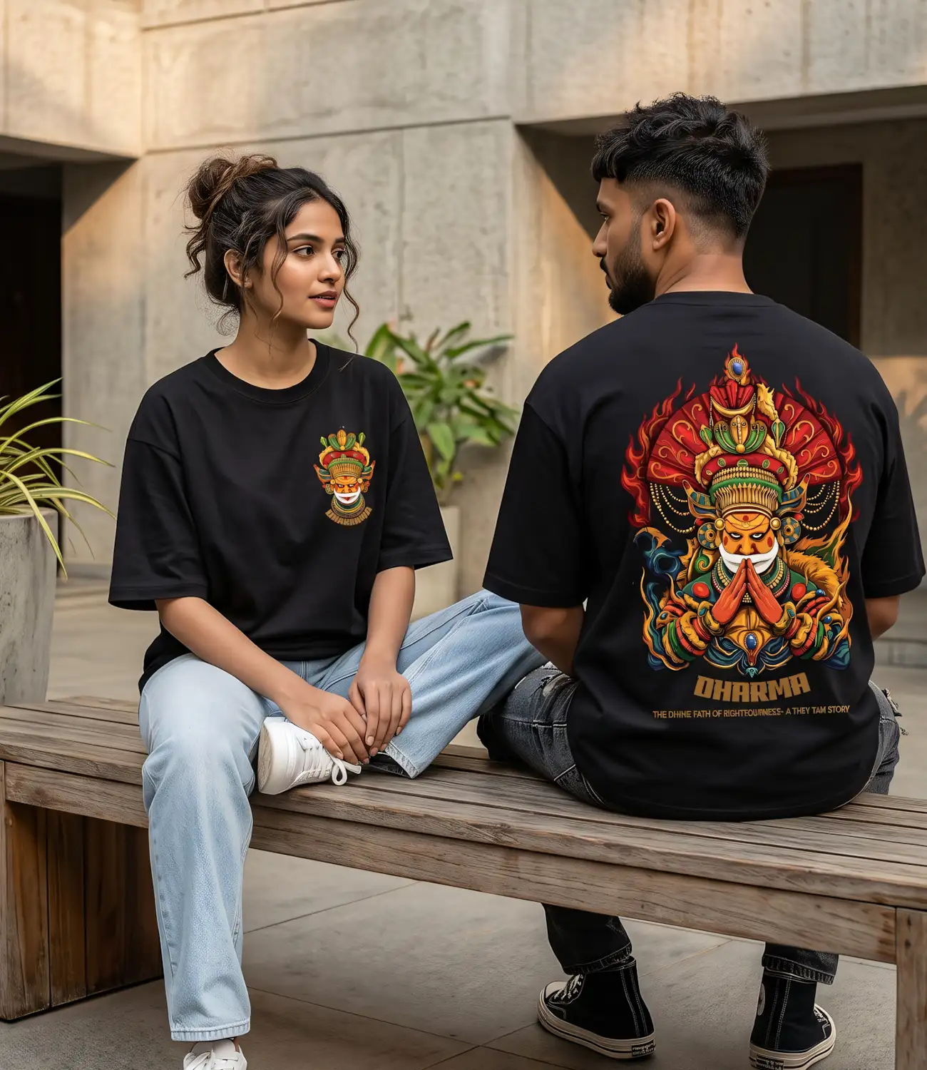 DHARMA_Oversized T-Shirt _ Premium Cotton