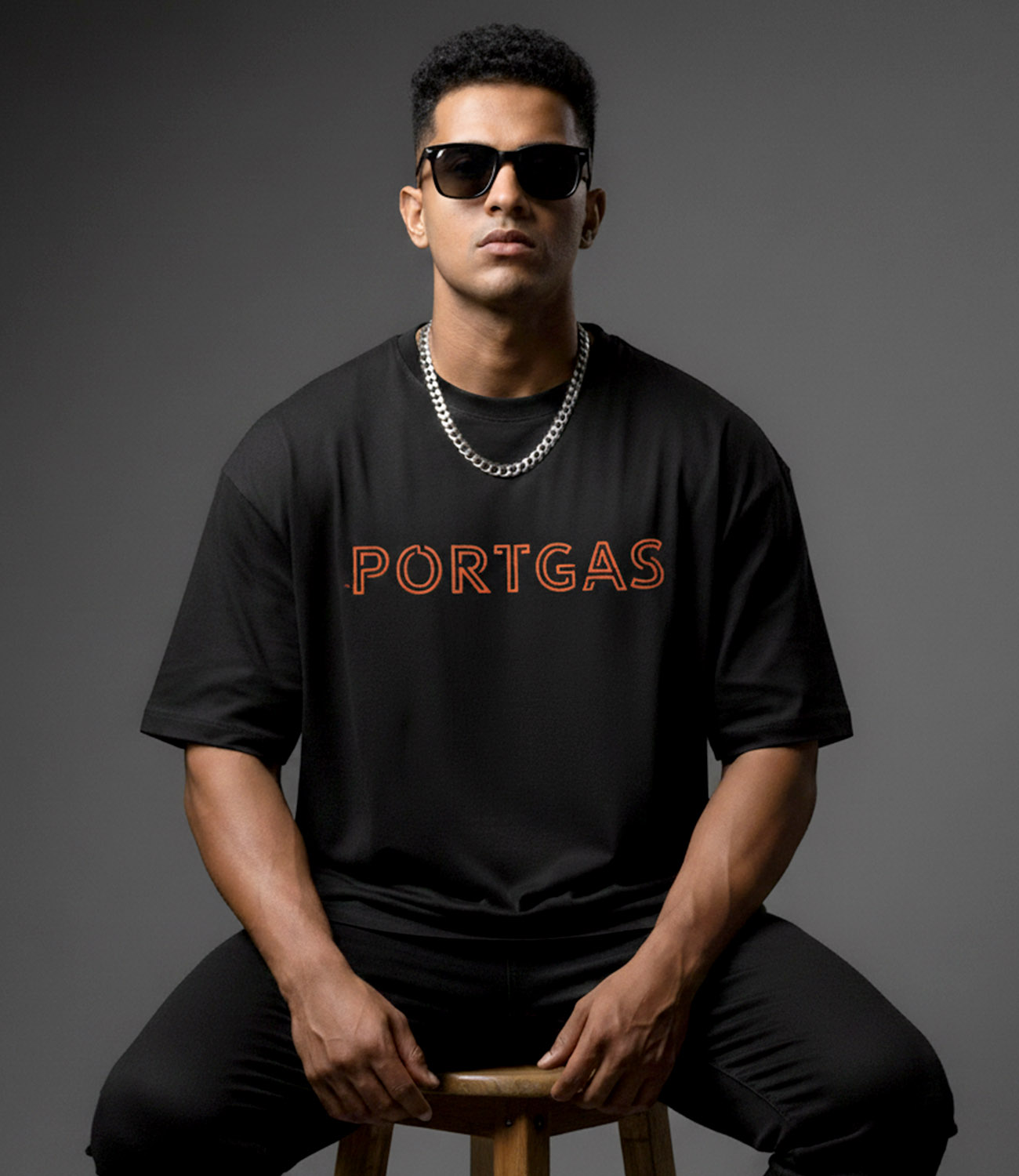PORTGAS _StayRare Oversized T-Shirt | Premium Cotton 