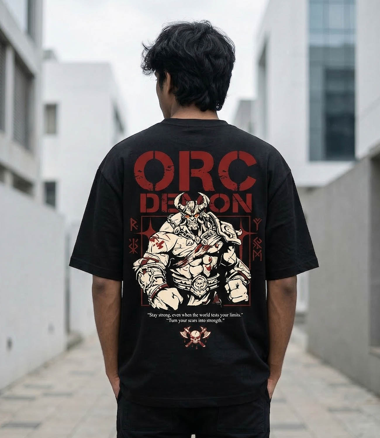 GOD OF FREEDOM _ StayRare Oversized T-Shirt | Premium Cotton  thumbnail