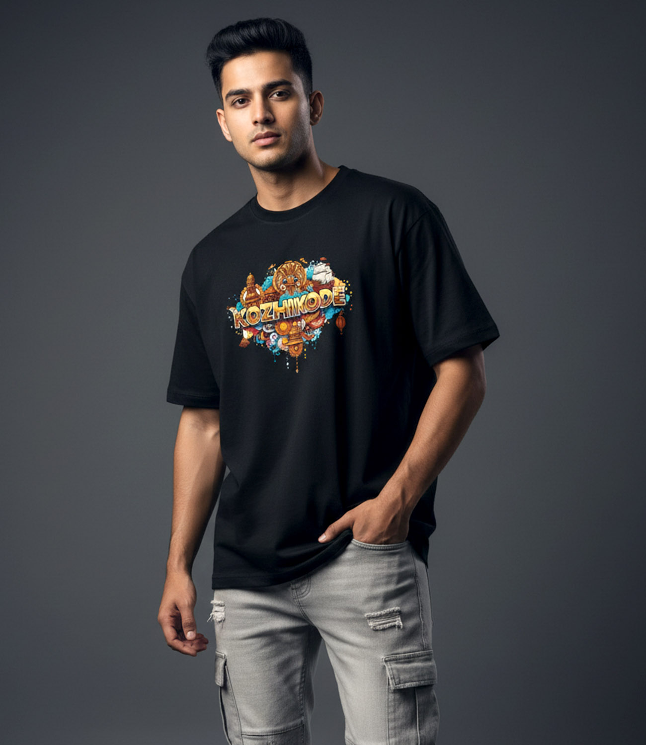 KOZHIKODE HERITAGE _ Oversized Fit