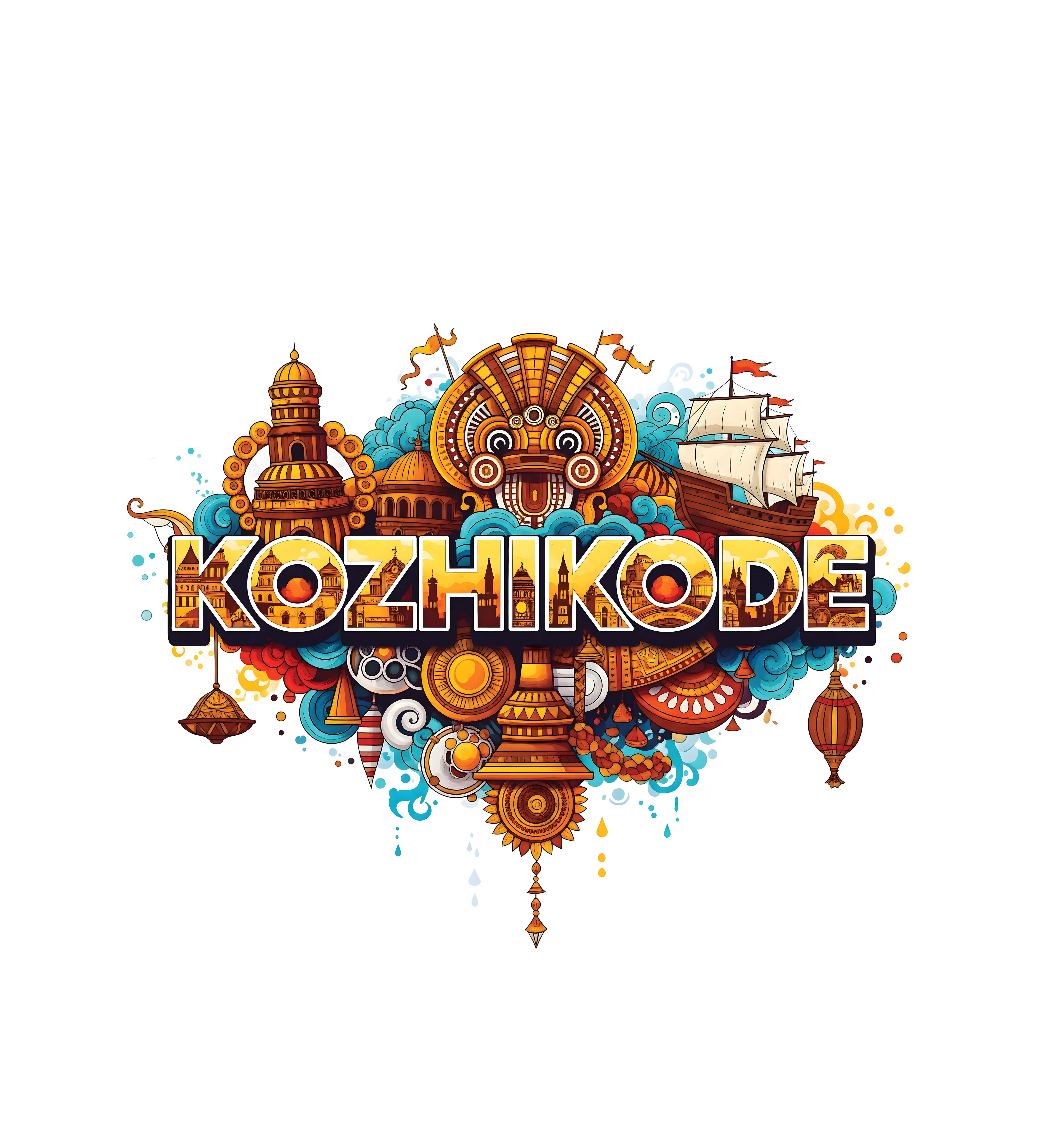 KOZHIKODE HERITAGE _ Oversized Fit thumbnail