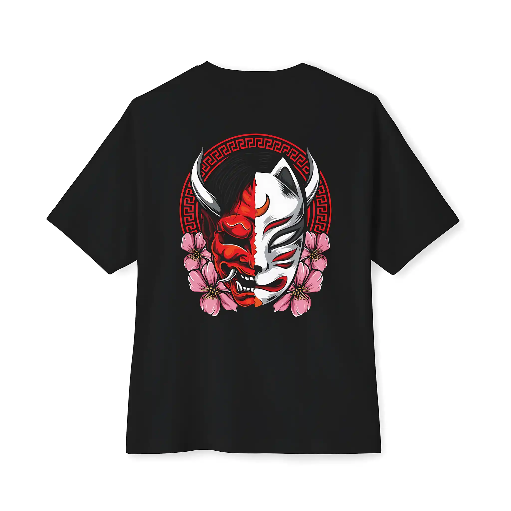 MASK OF WRATH _ StayRare Oversized T-Shirt | Premium Cotton  thumbnail