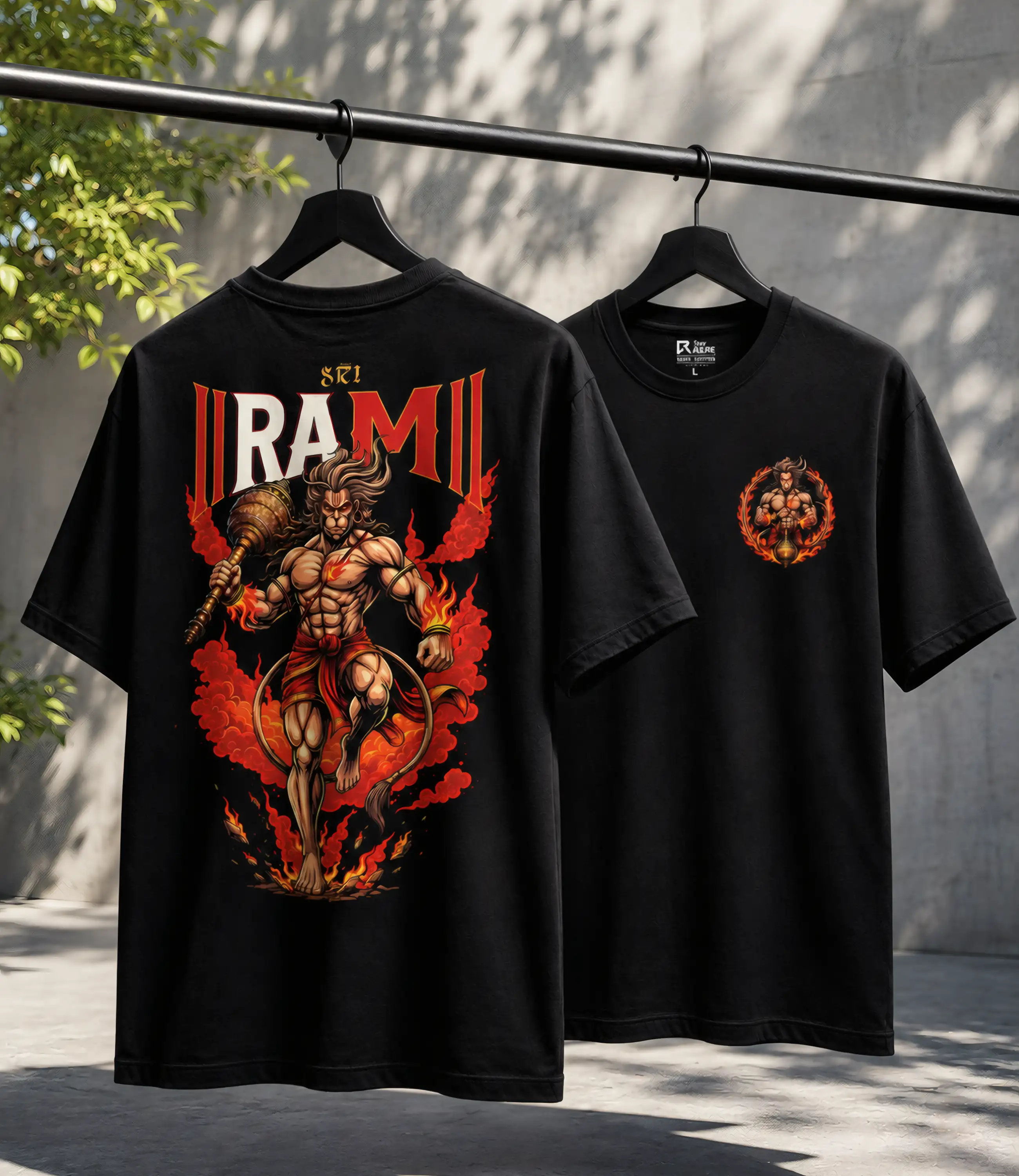 SRI RAM _Oversized T-Shirt _ Premium Cotton thumbnail
