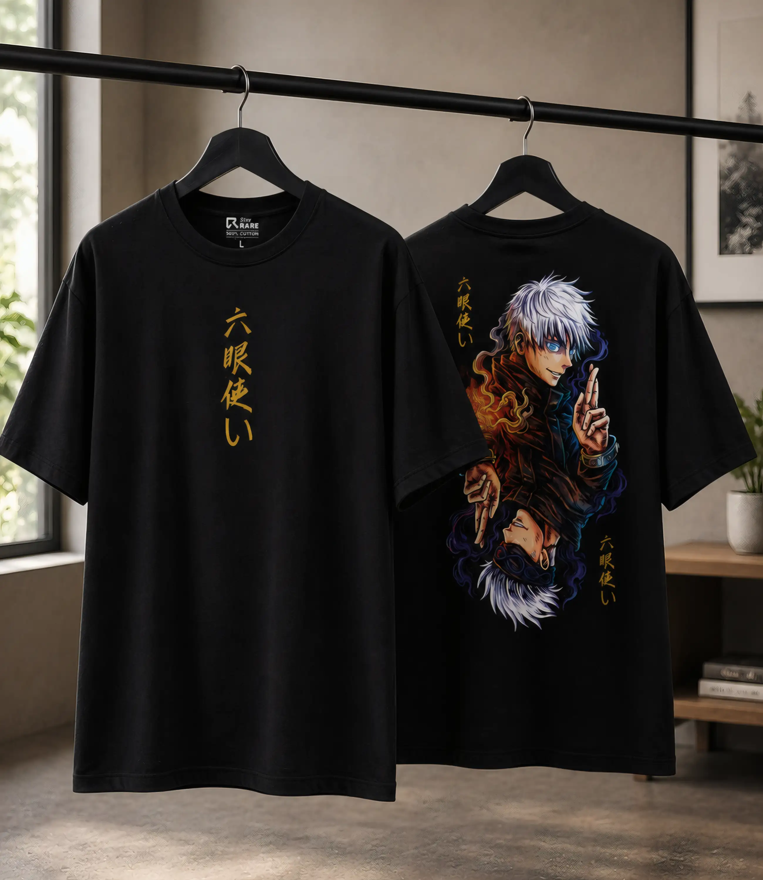 SIX EYES_Oversized T-Shirt _ Premium Cotton thumbnail