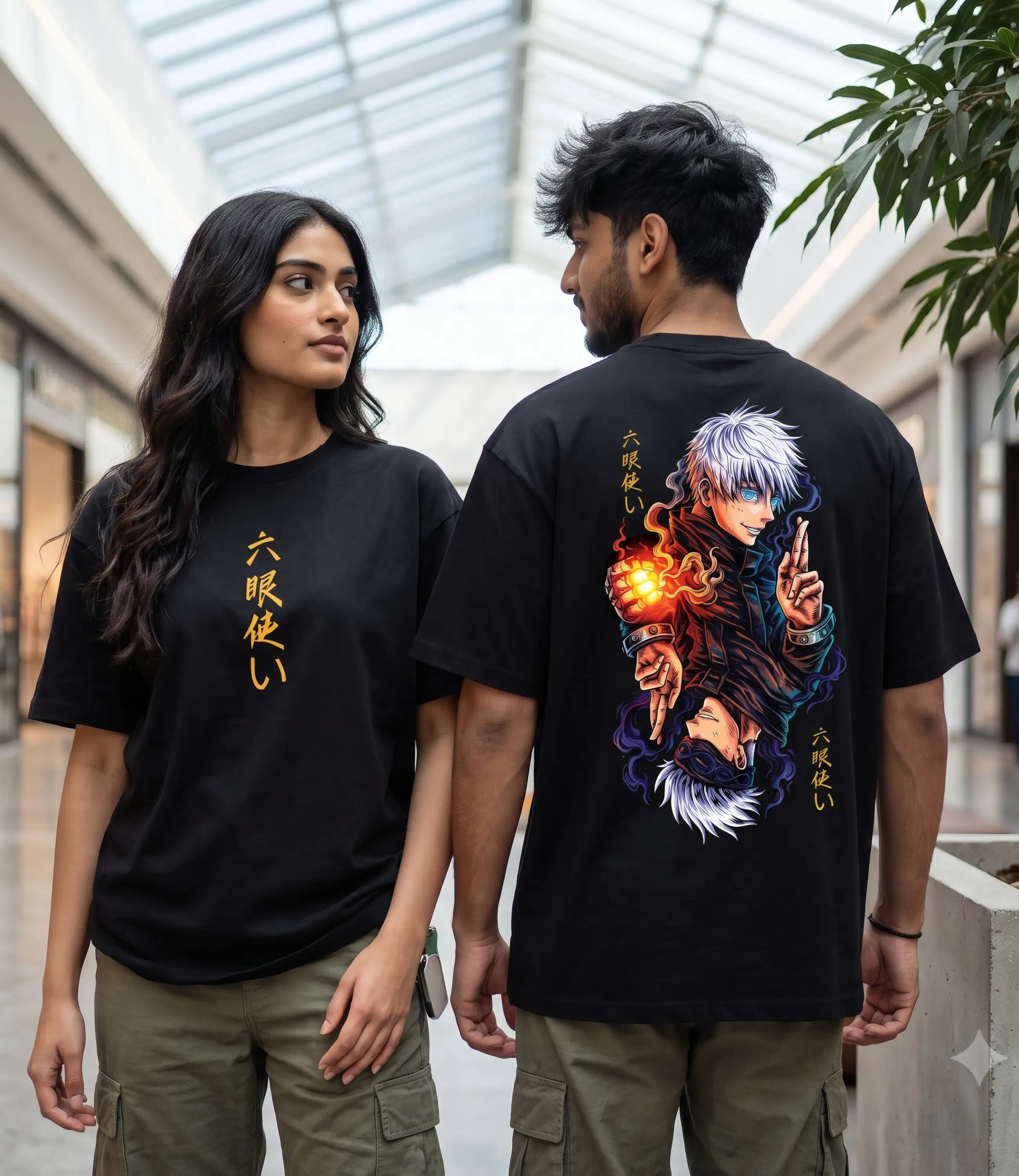 SIX EYES_Oversized T-Shirt _ Premium Cotton thumbnail