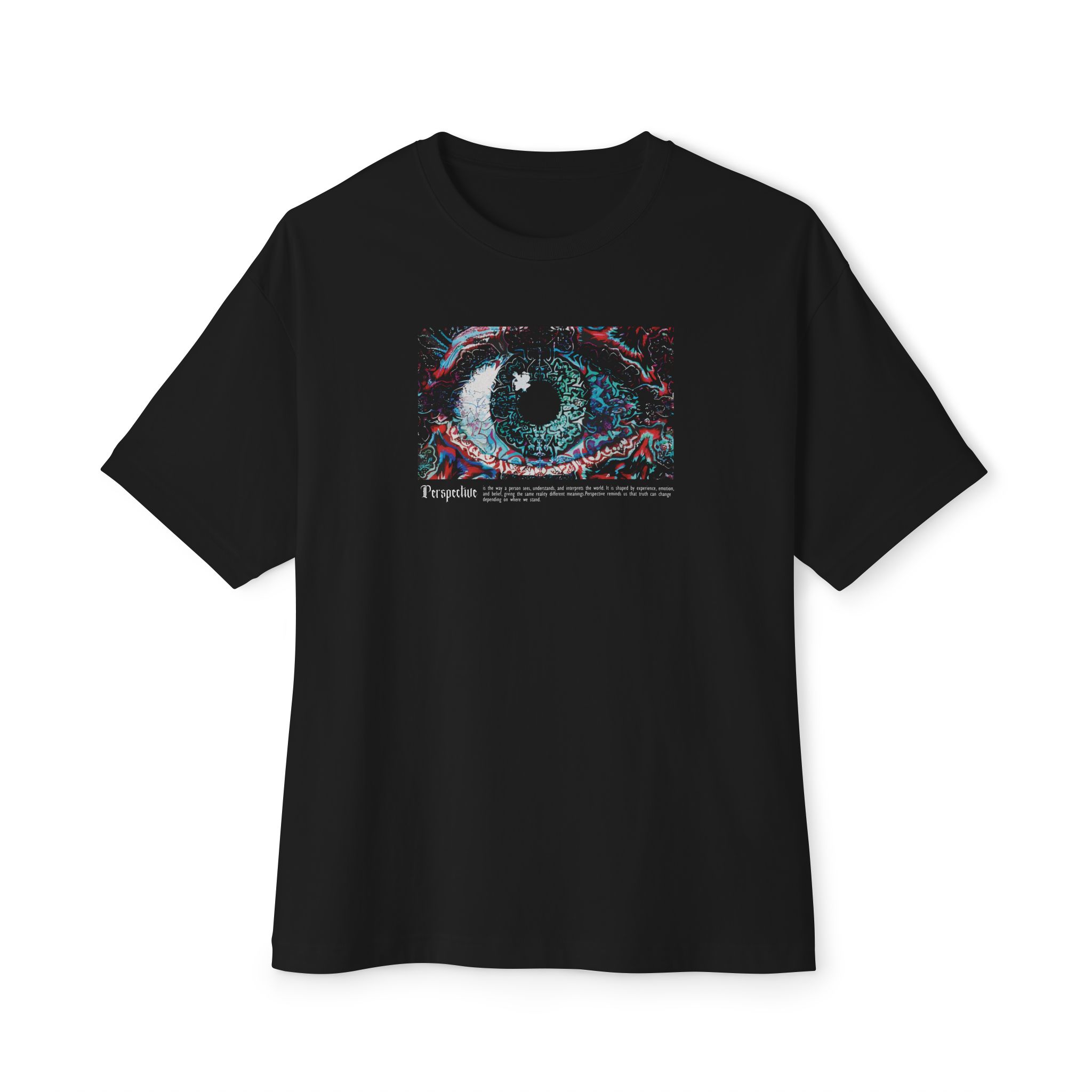 PERSPECTIVE  _ Graphic Oversized T-Shirt | Premium Cotton | StayRare thumbnail