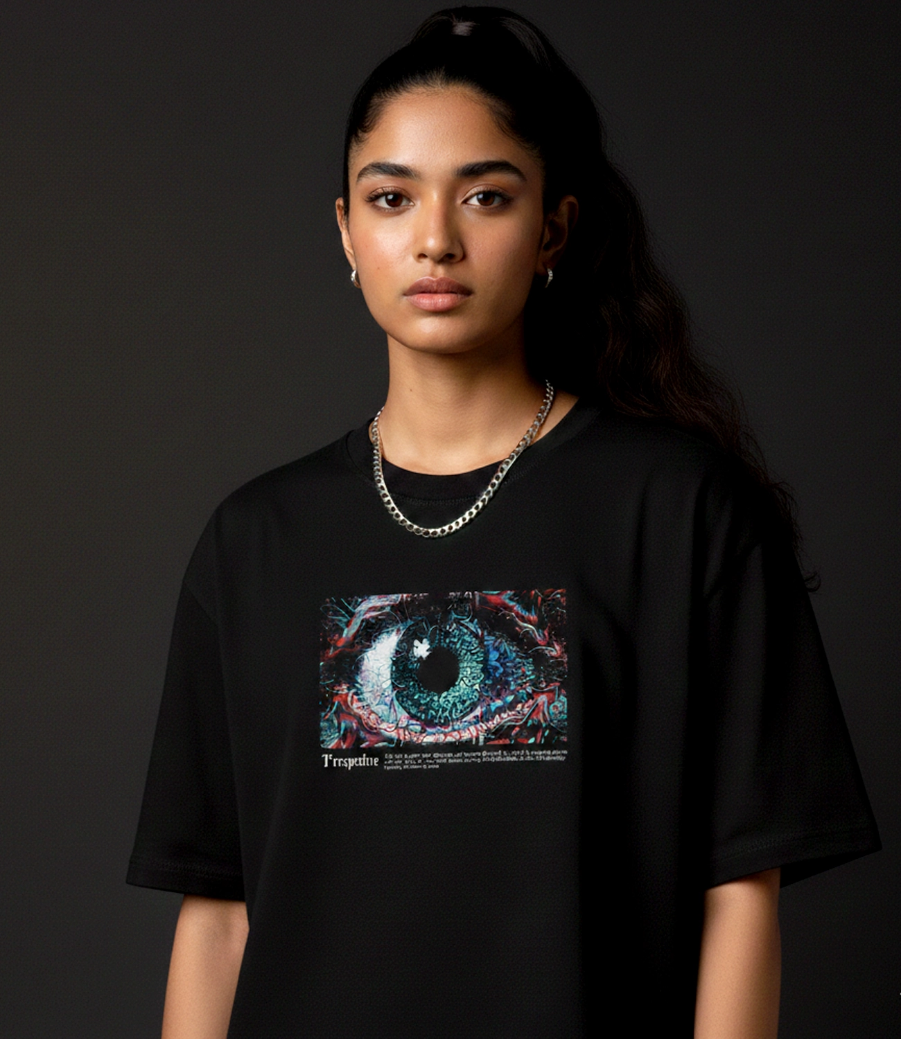PERSPECTIVE  _ Graphic Oversized T-Shirt | Premium Cotton | StayRare