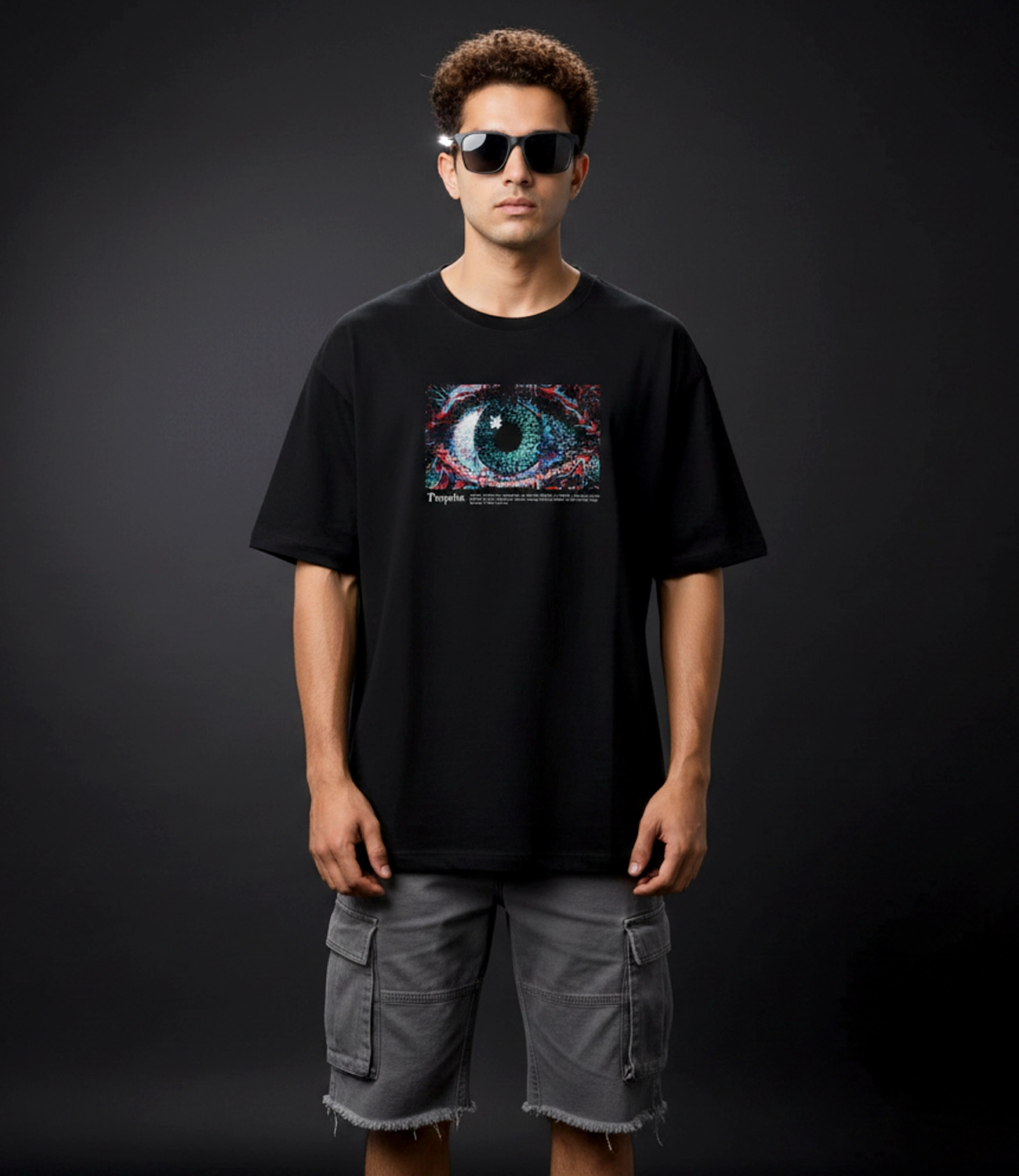 PERSPECTIVE  _ Graphic Oversized T-Shirt | Premium Cotton | StayRare