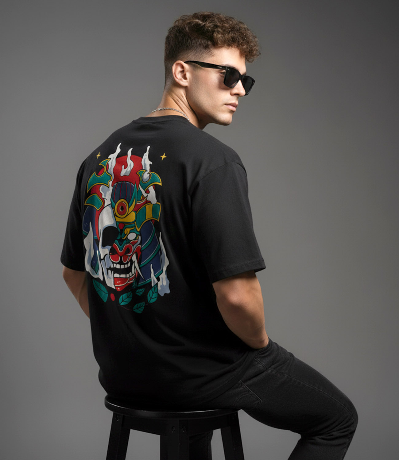 SAMURAI  _ StayRare Oversized T-Shirt | Premium Cotton 